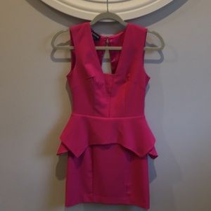 Peplum dress